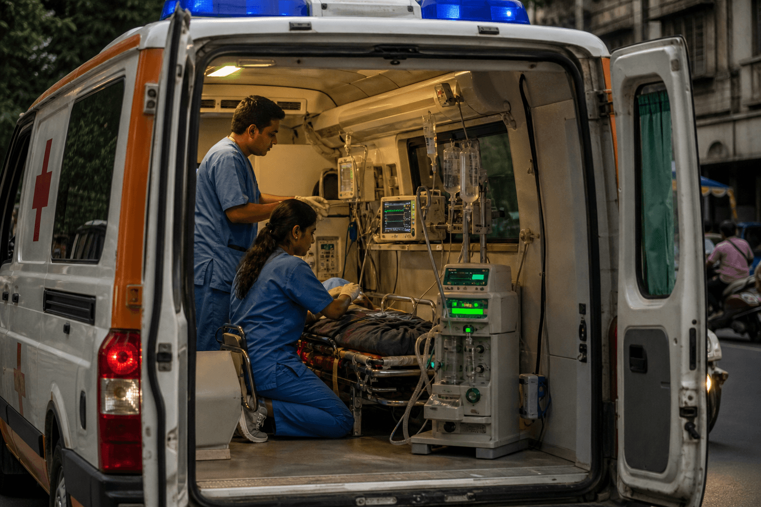 ICU Ambulance Service — Maa Ambulance Services