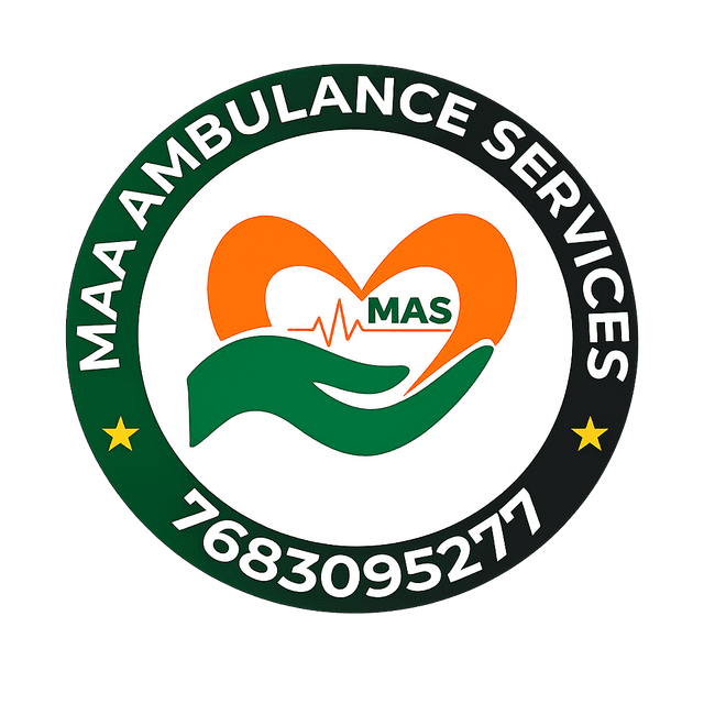 Maa Ambulance Service Logo
